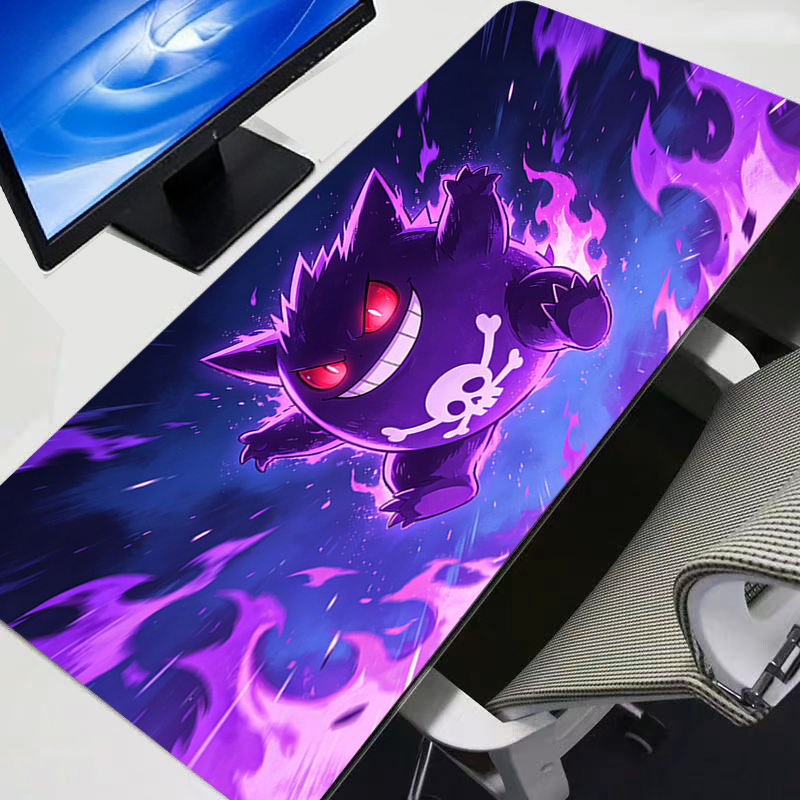 Gaming Accessories Computer - Mouse Pad Gengar Pokemon Pikachu Anime