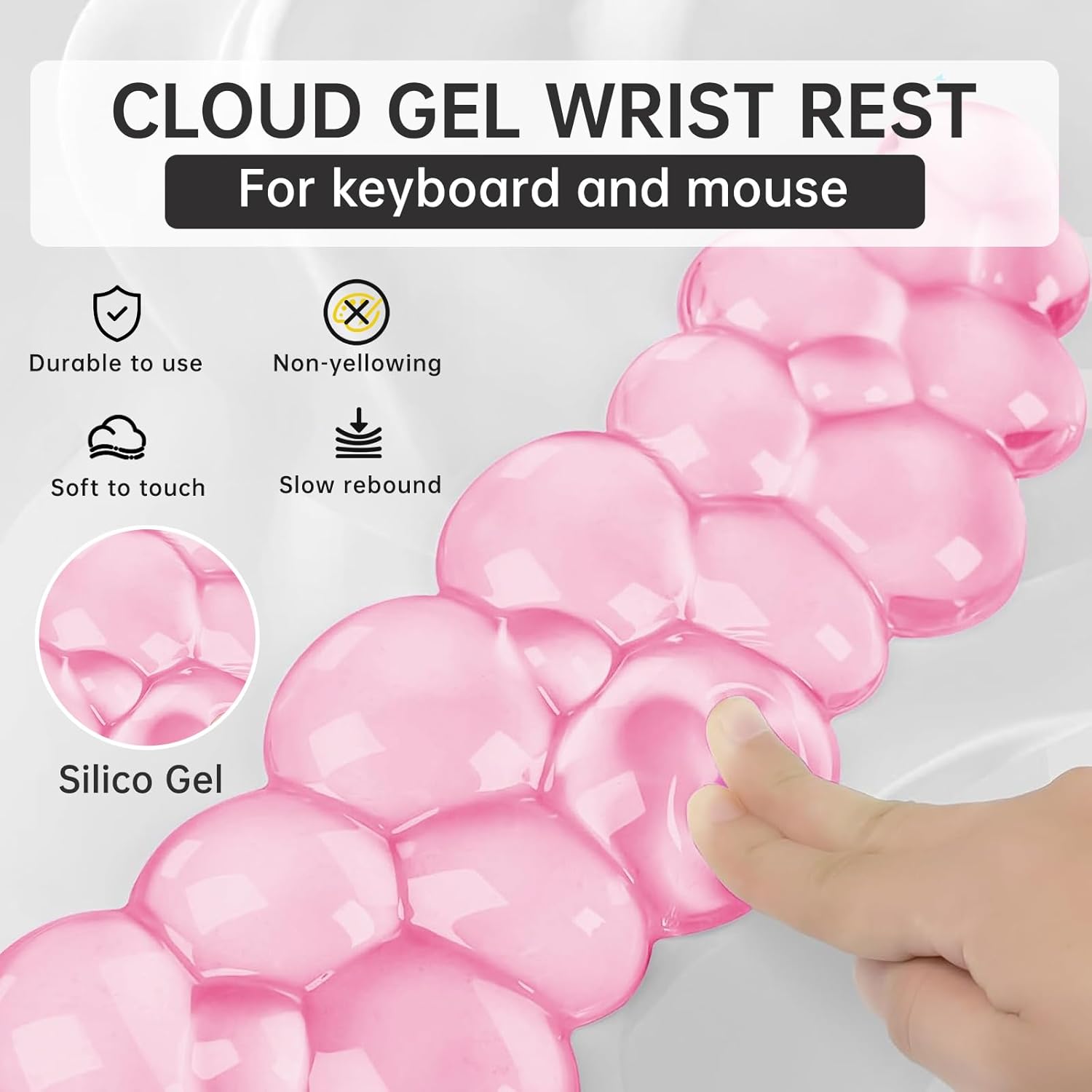 Mouse Pad with Wrist Rest, Sof - Gaming Accessories Images review and price