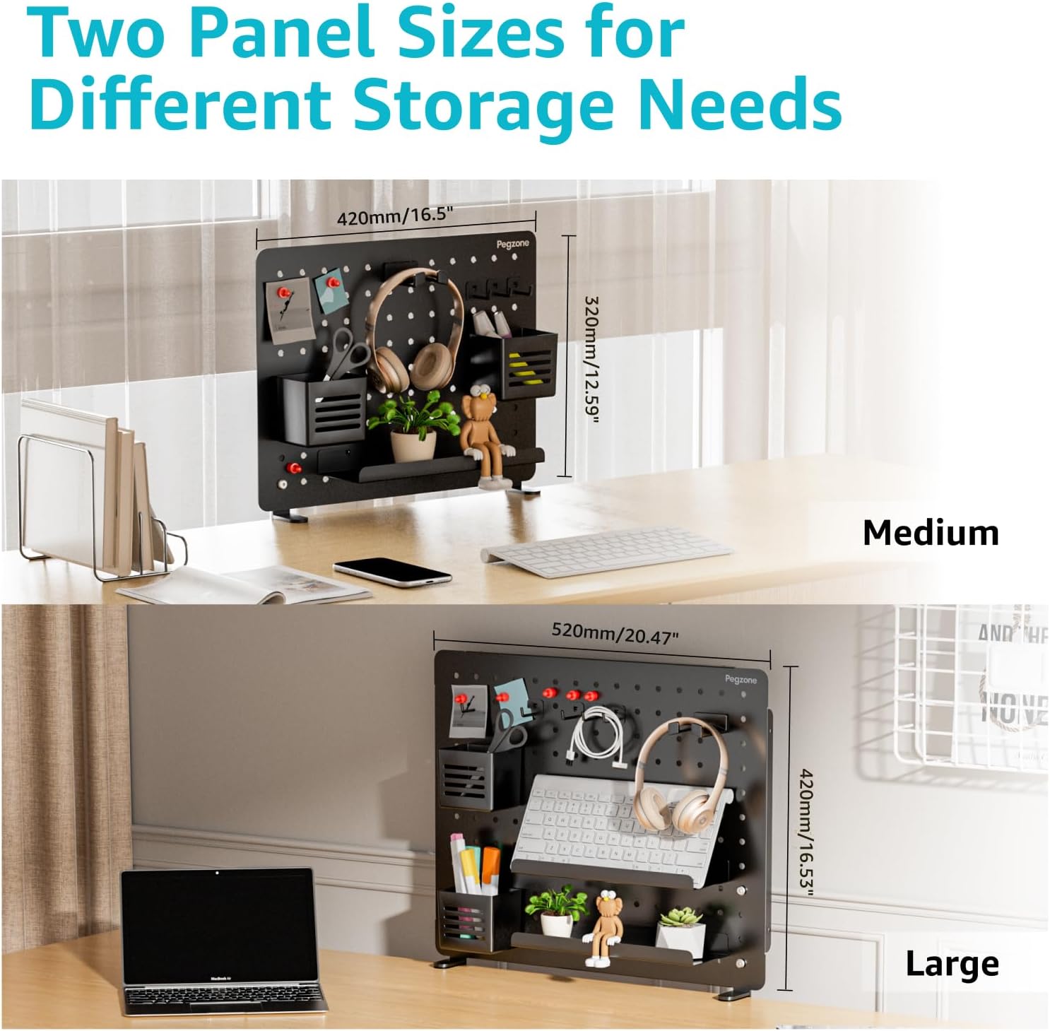 Clamp-on Desk Pegboard, Desk O - Gaming Accessories Images review and price