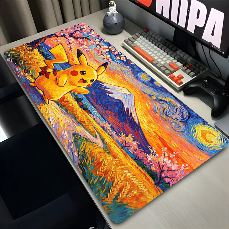 Mouse Pad Pokemon Pikachus Rub - Gaming Accessories Computer review and price