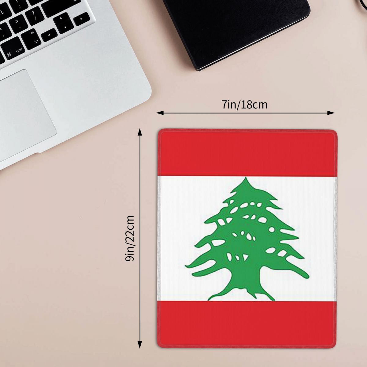 Flag Of Lebanon Mouse Pad Game - Gaming Accessories Lebanon review and price