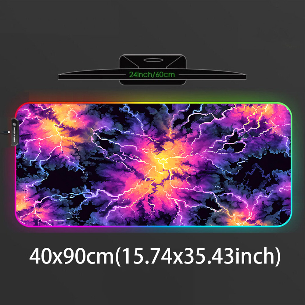 RGB Mouse Pad Gaming Desk Acce - Gaming Accessories Images review and price
