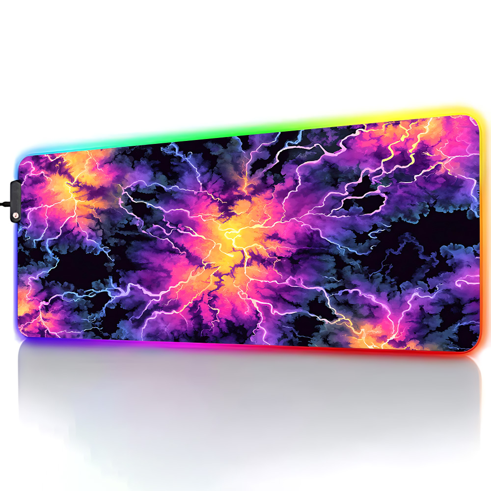 RGB Mouse Pad Gaming Desk Acce - Gaming Accessories Images review and price