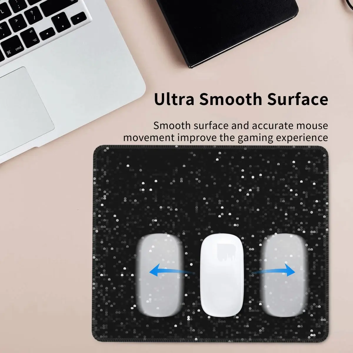 Printed Image Of Black Sequins - Gaming Accessories Images review and price
